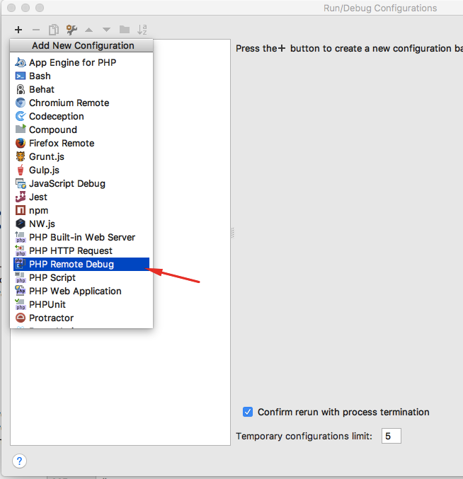 PhpStorm PHP Debug Remote Configuration